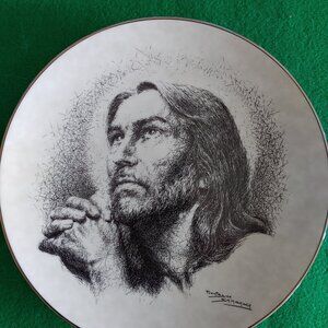 Bradford Exchange "Thy Will Be Done" Porcelain Collectors Plate